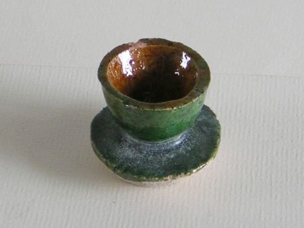 Bowl and saucer – (2742)